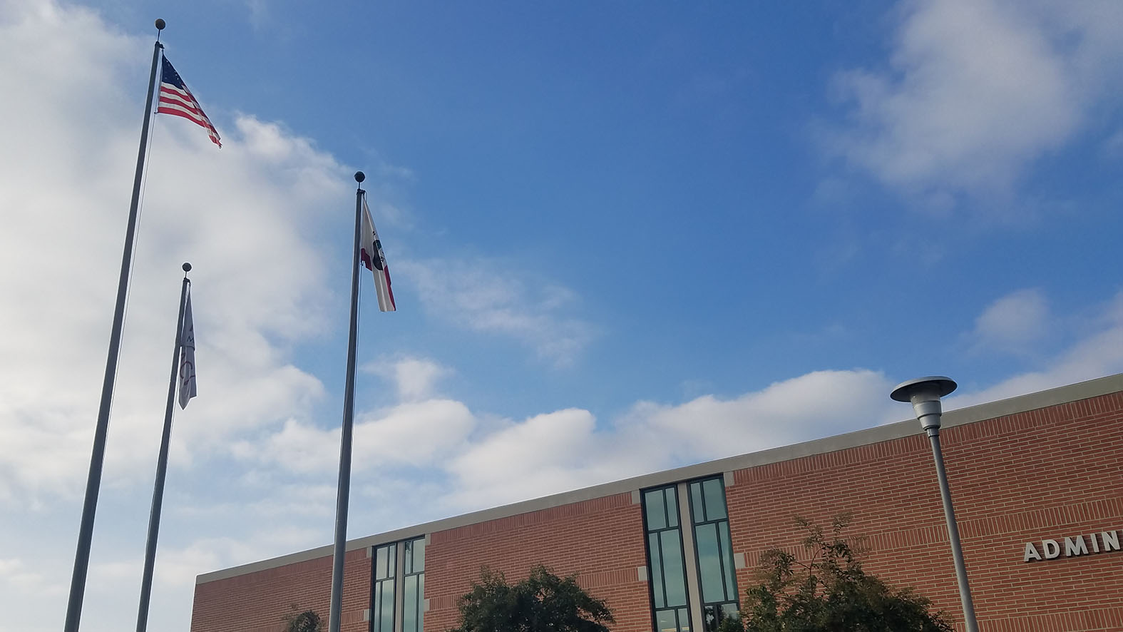 Students walking to class