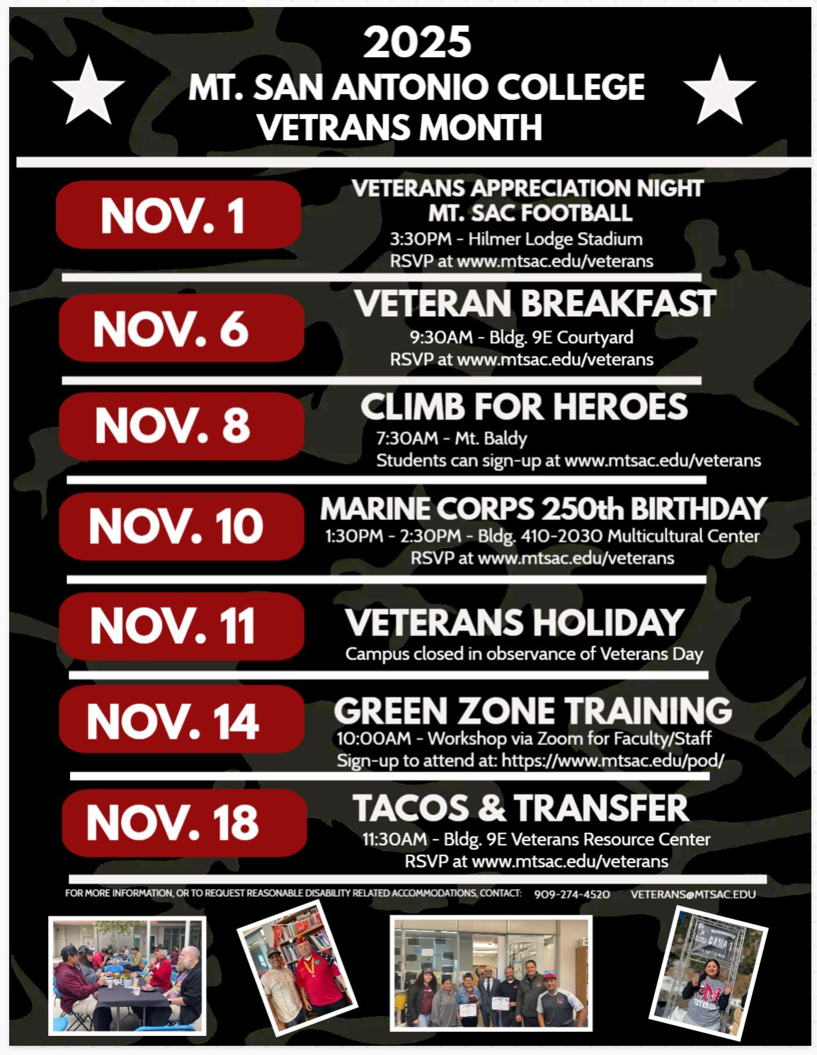 Vet Month Flyer