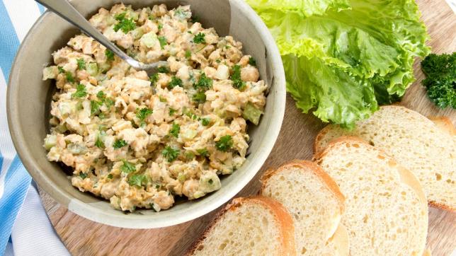 Chickpea Tuna Salad