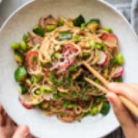 Cold Soba Salad