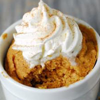 pumpkin mug muffin